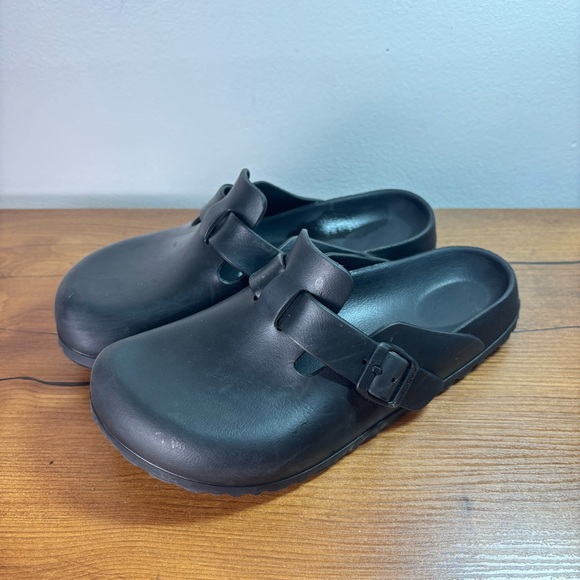 Birkenstock Boston Black EVA Waterproof Clog EU Size 38 US Size 7-7.5 - Picture 1 of 8